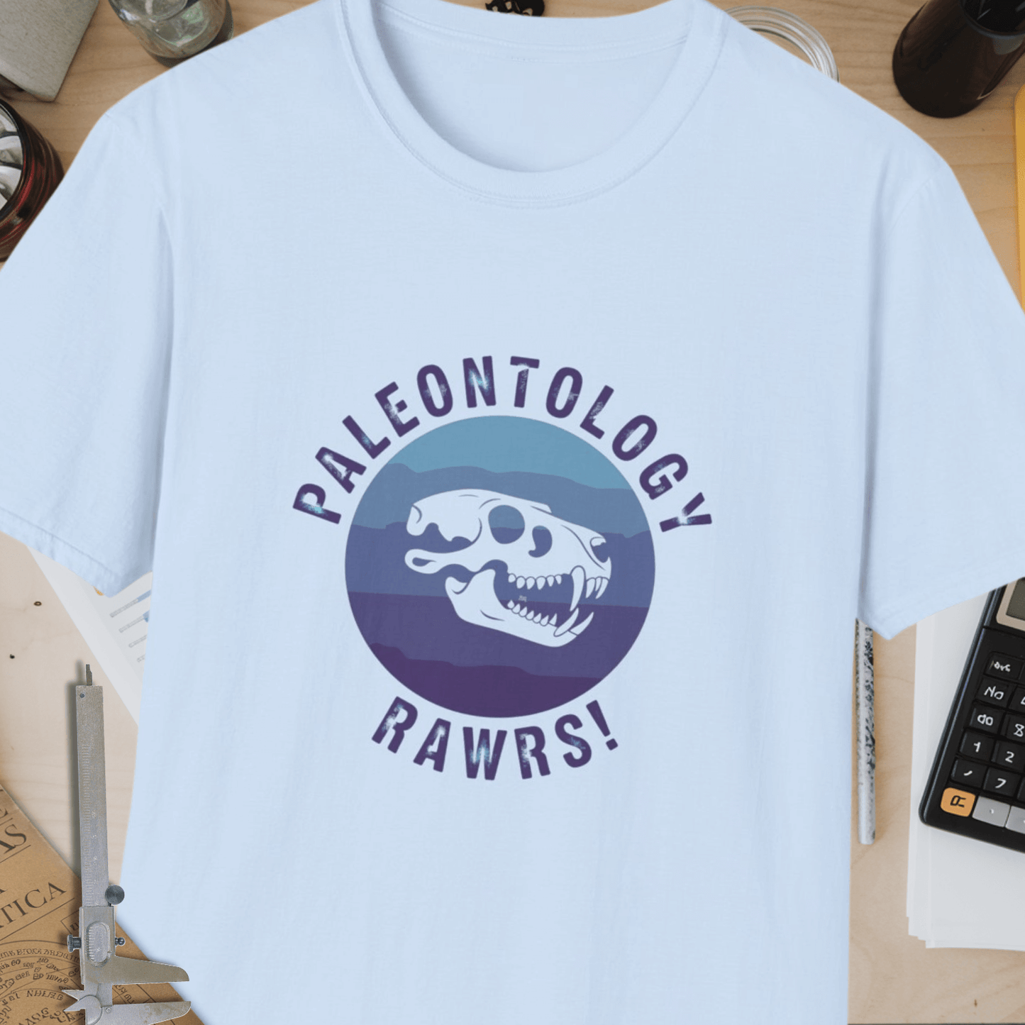 Paleontology RAWRS Unisex Softstyle T-Shirt