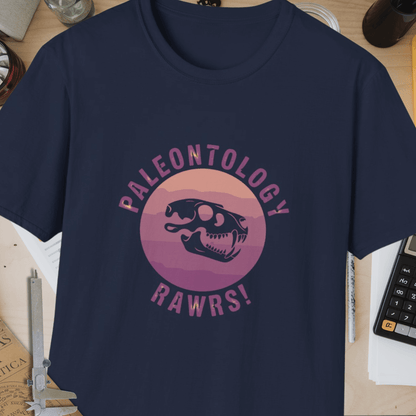 Paleontology RAWRS Unisex Softstyle T-Shirt