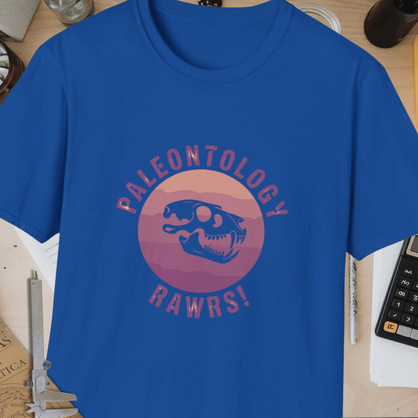 Paleontology RAWRS Unisex Softstyle T-Shirt