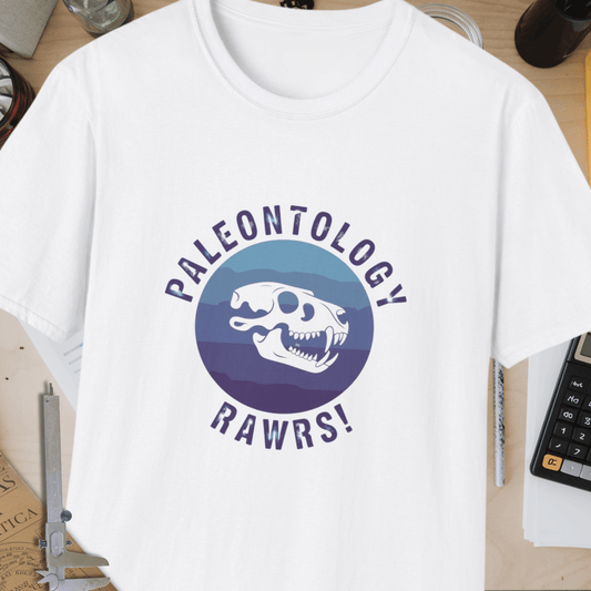 Paleontology RAWRS Unisex Softstyle T-Shirt