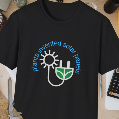 Plants Invented Solar Panels Unisex Softstyle T-Shirt