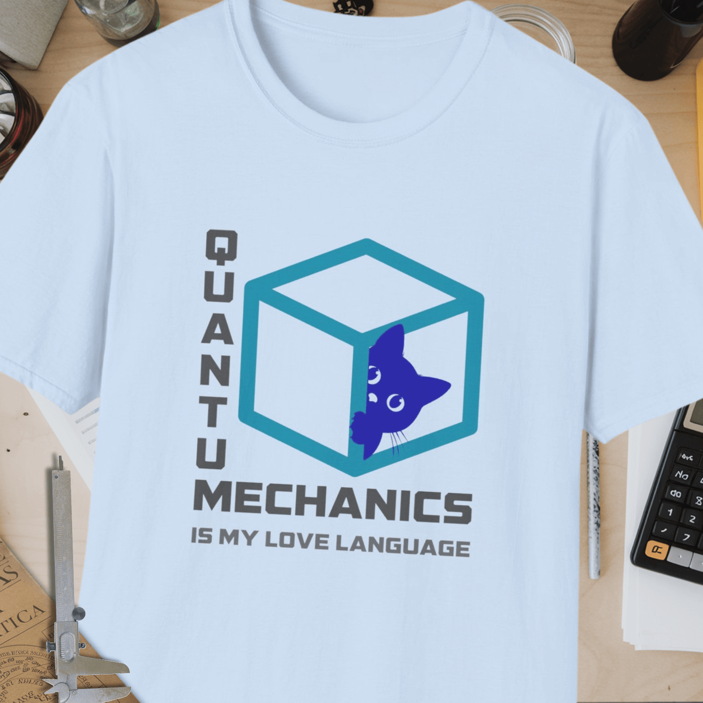 Quantum Mechanics Unisex Softstyle T-Shirt