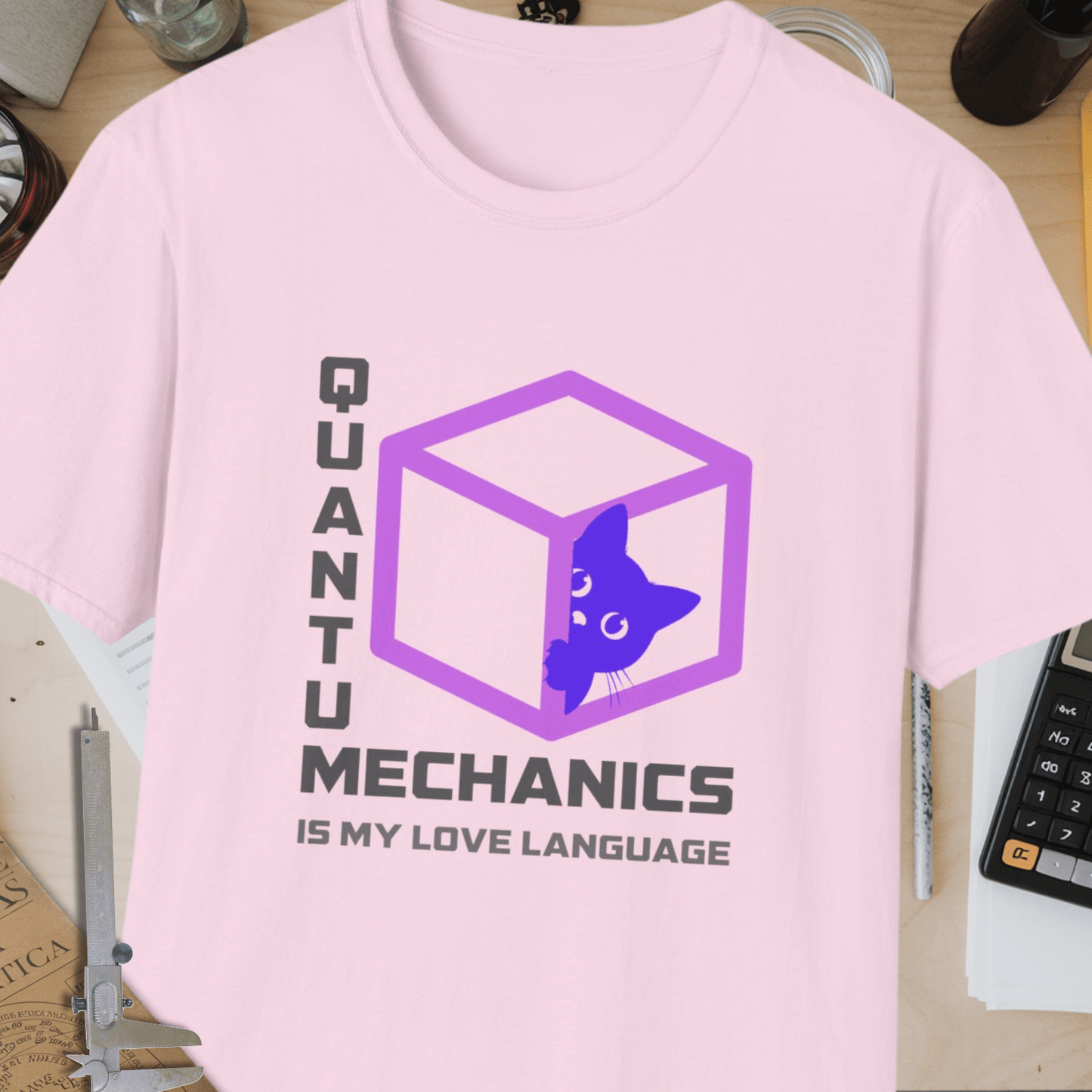 Quantum Mechanics Unisex Softstyle T-Shirt