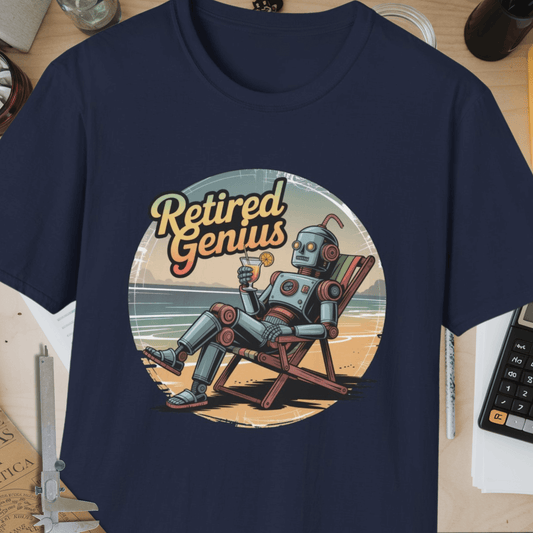 Retired Genius Unisex Softstyle T-Shirt