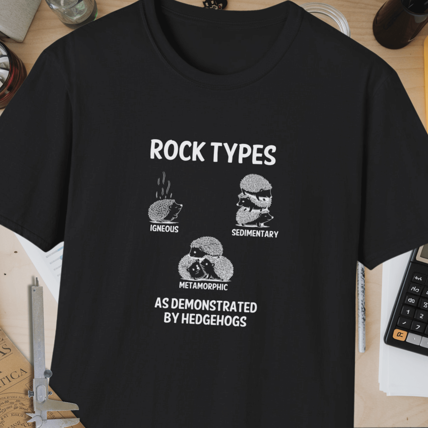 Rock Types Unisex Softstyle T-Shirt