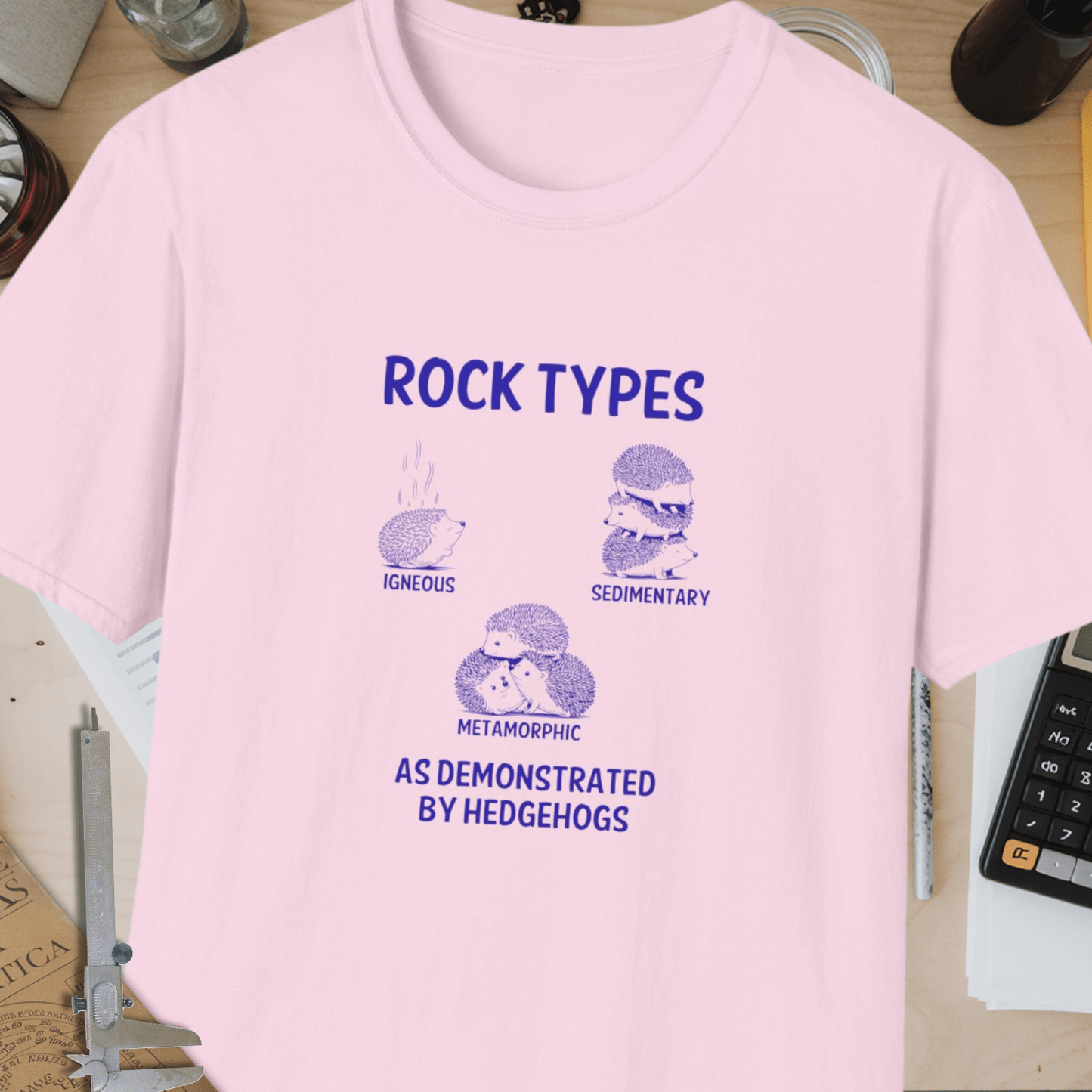 Rock Types Unisex Softstyle T-Shirt