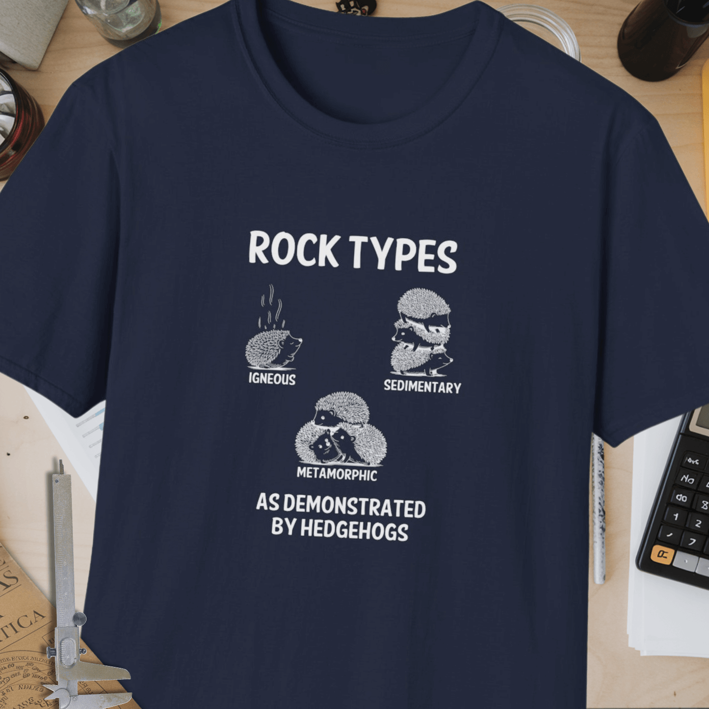 Rock Types Unisex Softstyle T-Shirt