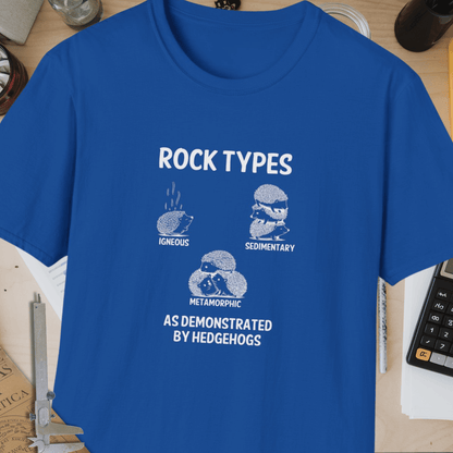 Rock Types Unisex Softstyle T-Shirt