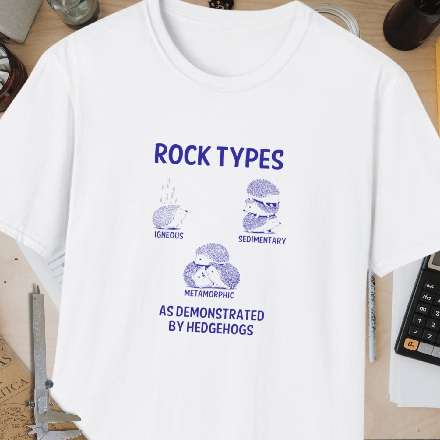 Rock Types Unisex Softstyle T-Shirt
