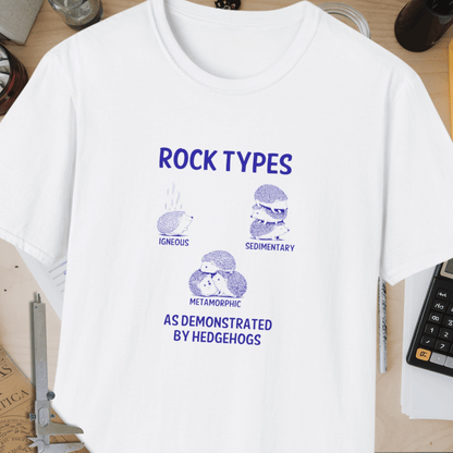 Rock Types Unisex Softstyle T-Shirt