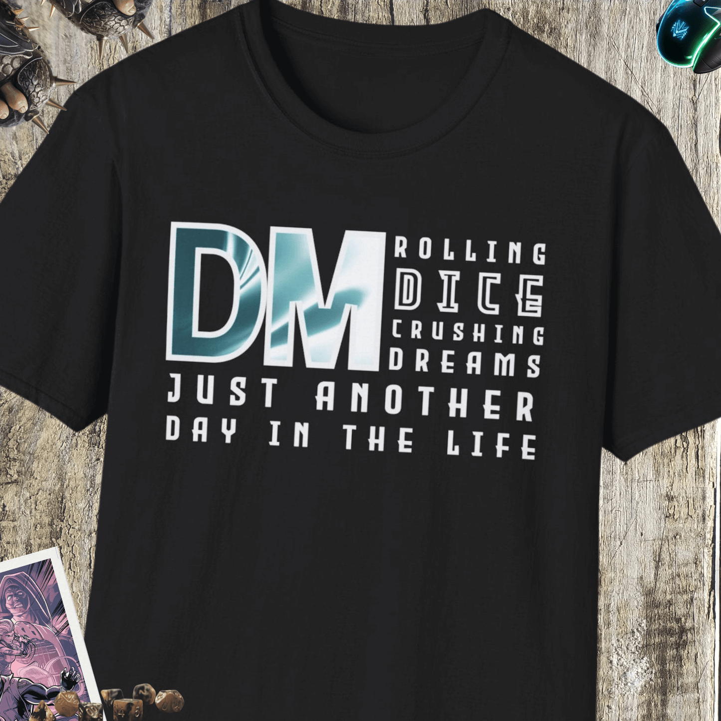 Rolling Dice Unisex Softstyle T-Shirt