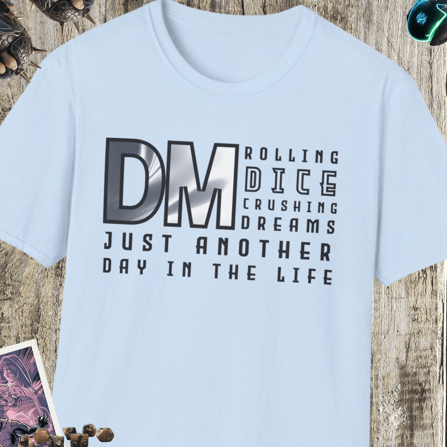 Rolling Dice Unisex Softstyle T-Shirt