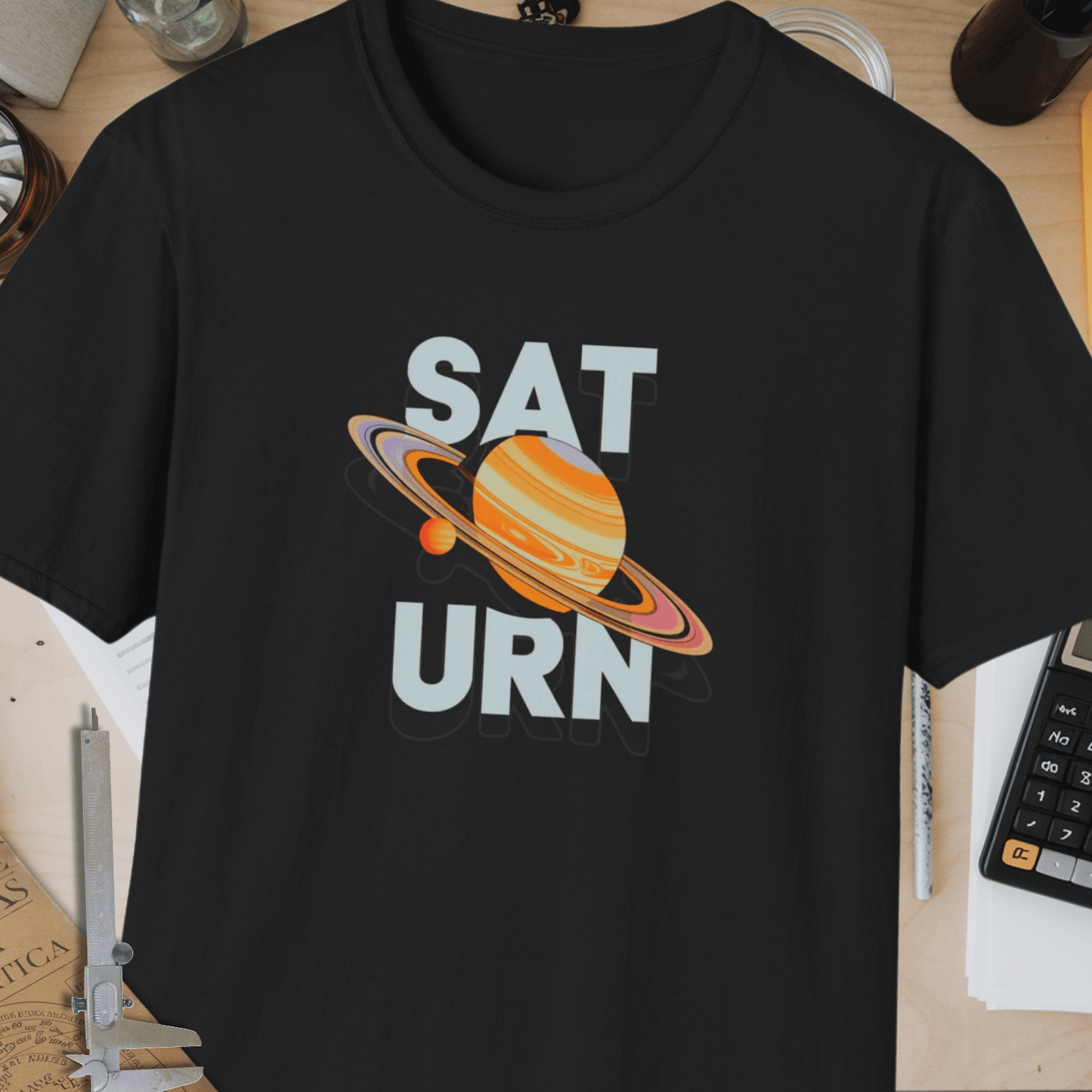 Saturn Unisex Softstyle T-Shirt