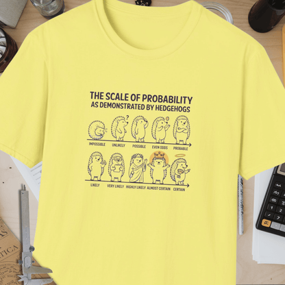 Scale Of Probability Unisex Softstyle T-Shirt