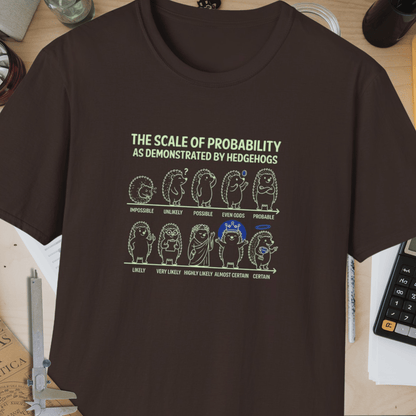Scale Of Probability Unisex Softstyle T-Shirt
