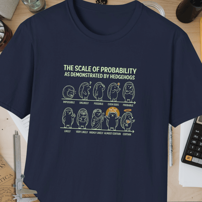Scale Of Probability Unisex Softstyle T-Shirt