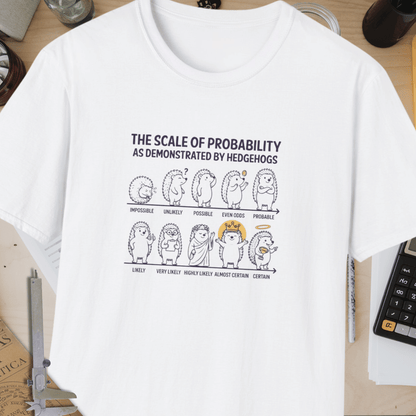 Scale Of Probability Unisex Softstyle T-Shirt