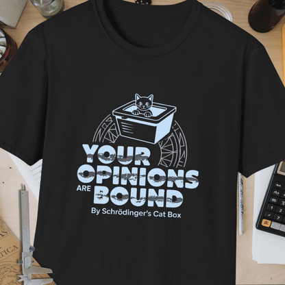 Schrödinger’s Cat Box Unisex Softstyle T-Shirt