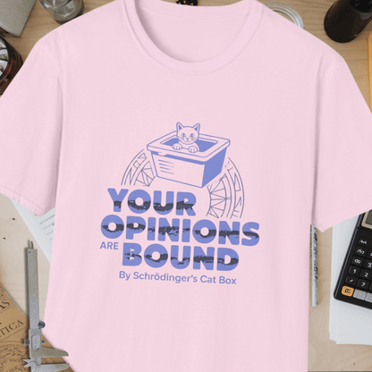 Schrödinger’s Cat Box Unisex Softstyle T-Shirt