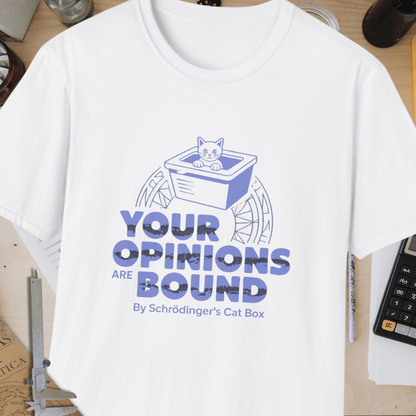 Schrödinger’s Cat Box Unisex Softstyle T-Shirt