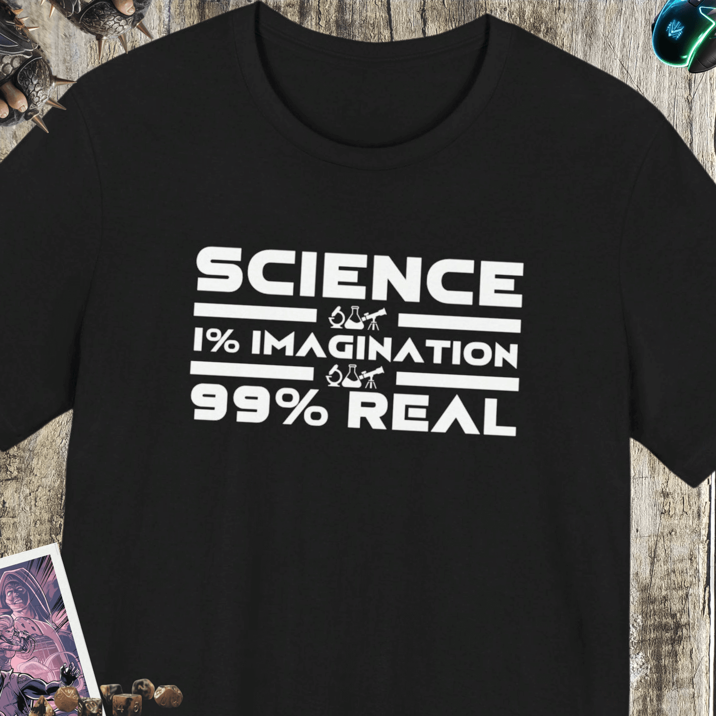 Science 1% Unisex Jersey Short Sleeve T-Shirt