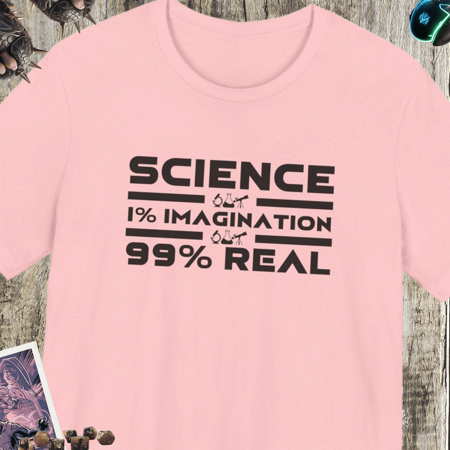 Science 1% Unisex Jersey Short Sleeve T-Shirt