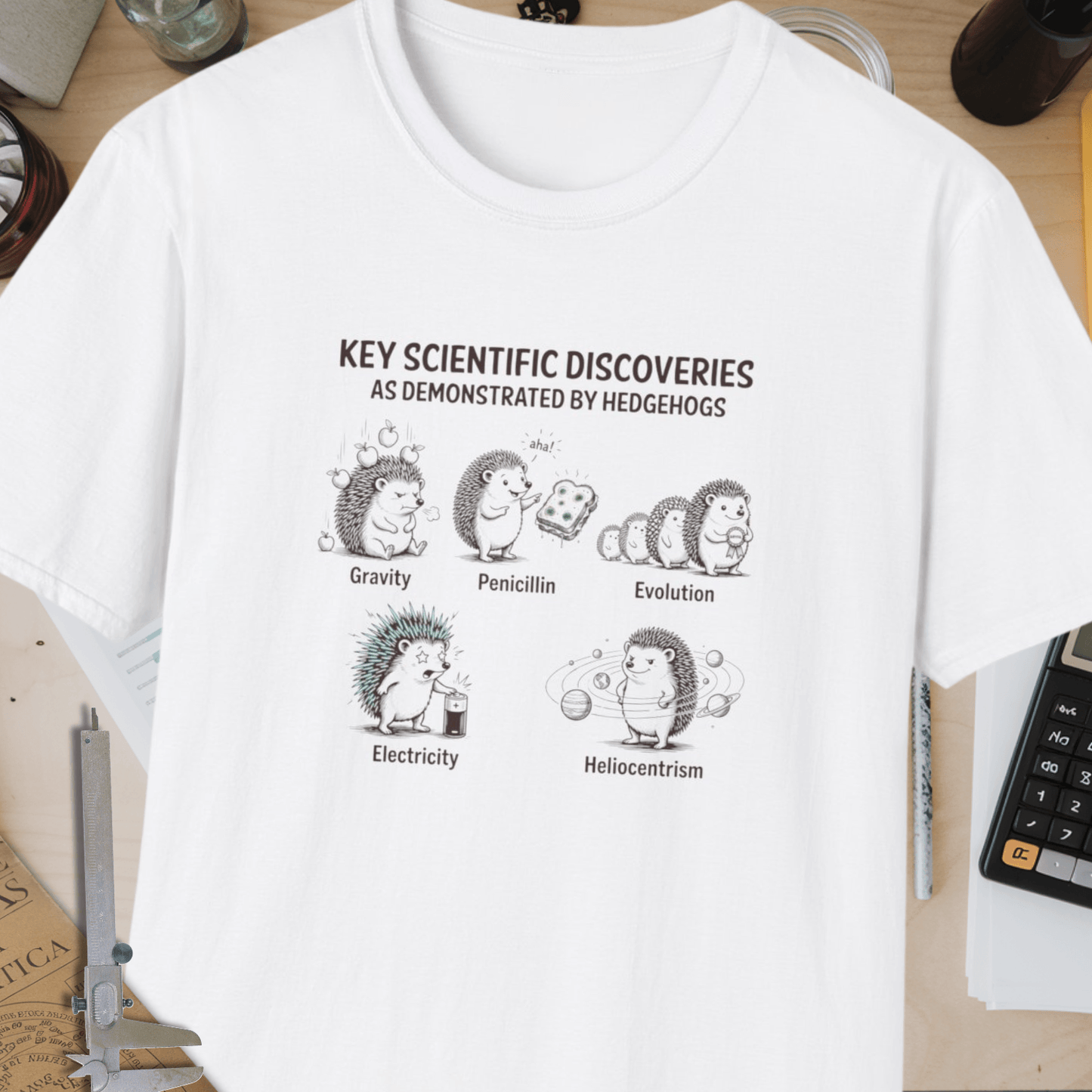 Scientific Discoveries Unisex Softstyle T-Shirt