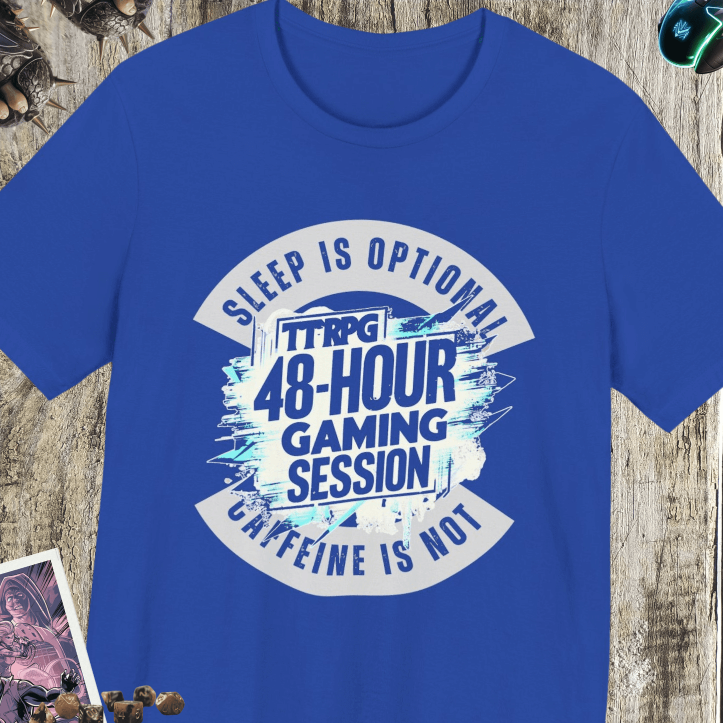 Sleep Is Optional Jersey Short Sleeve Tee