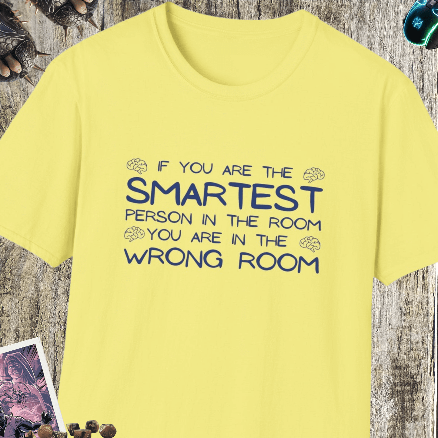 Smartest Person Unisex Softstyle T-Shirt