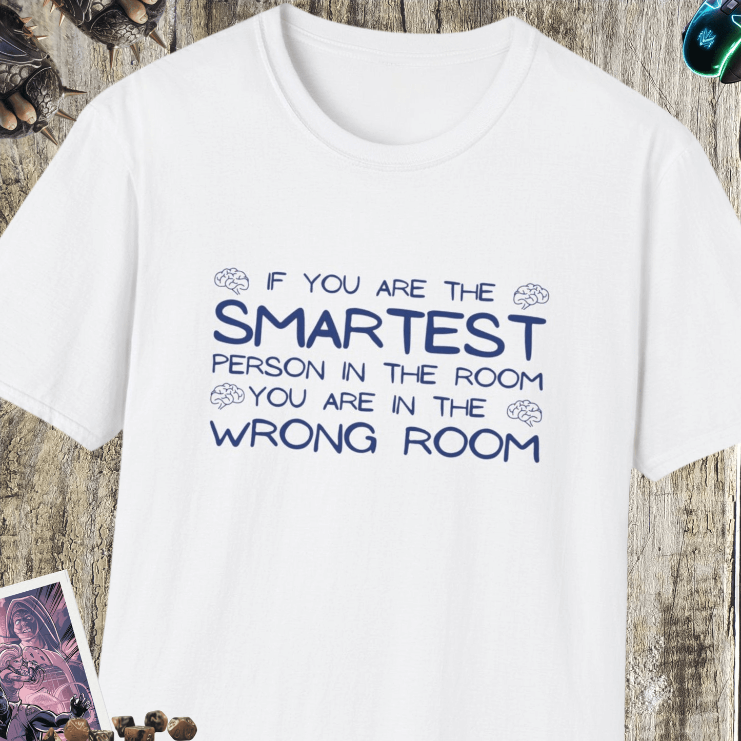 Smartest Person Unisex Softstyle T-Shirt