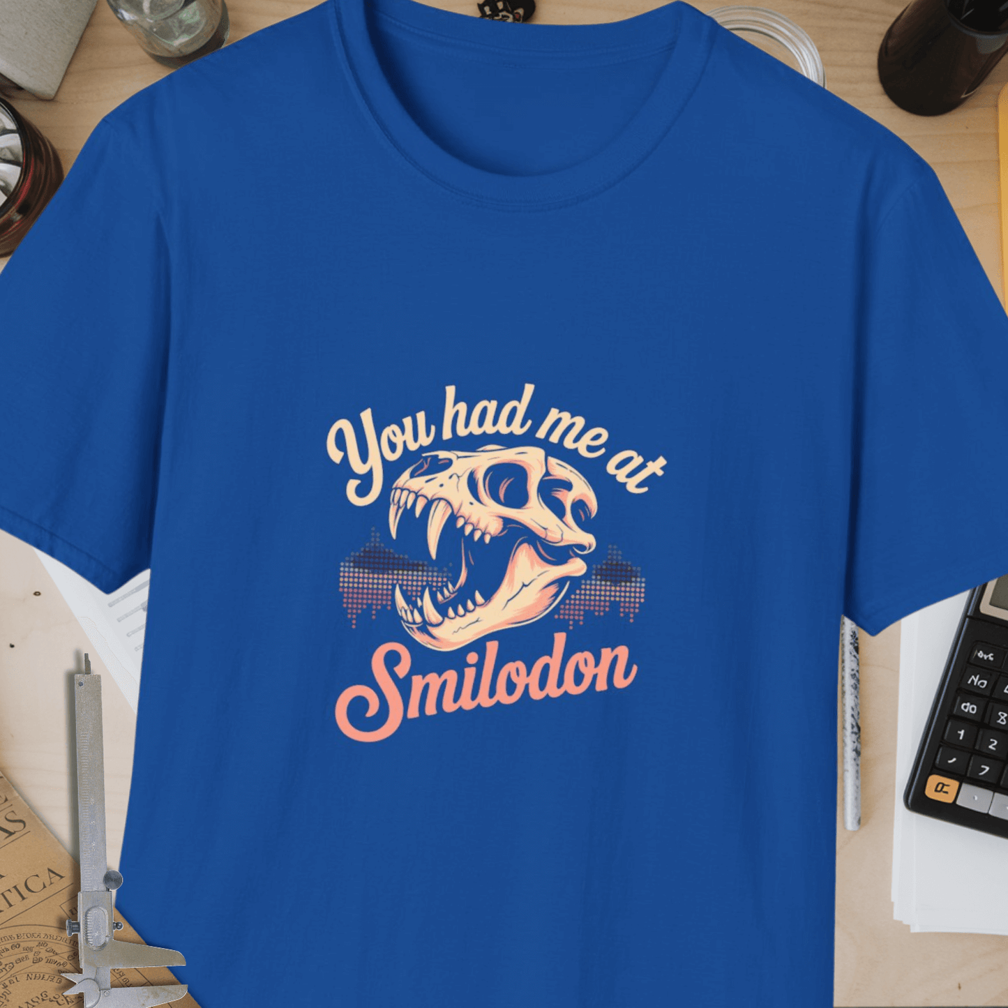 Smilodon Unisex Softstyle T-Shirt