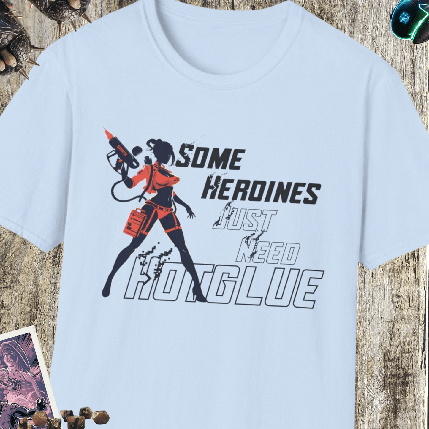 Some Heroines Unisex Softstyle T-Shirt