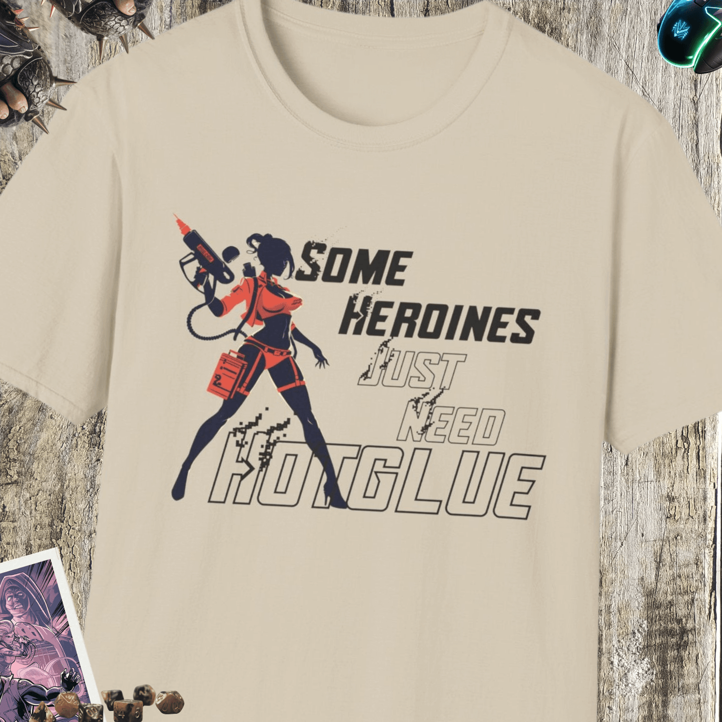 Some Heroines Unisex Softstyle T-Shirt