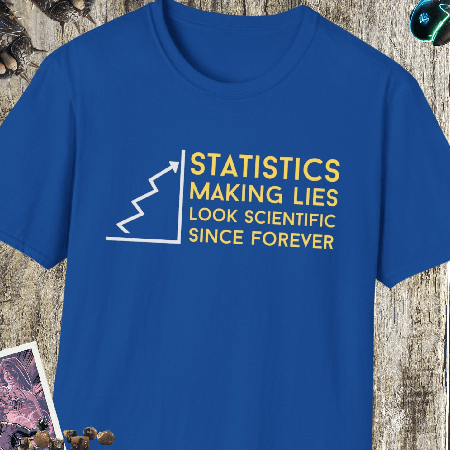 Statistics Unisex Softstyle T-Shirt