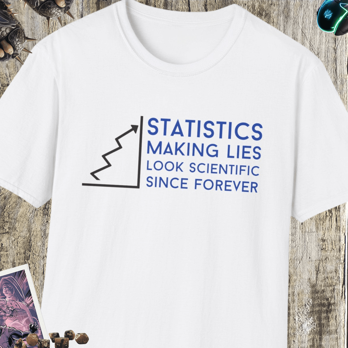 Statistics Unisex Softstyle T-Shirt