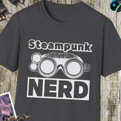 Steampunk Nerd Unisex Softstyle T-Shirt