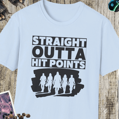 Straight Outta Hit Points Unisex Softstyle T-Shirt