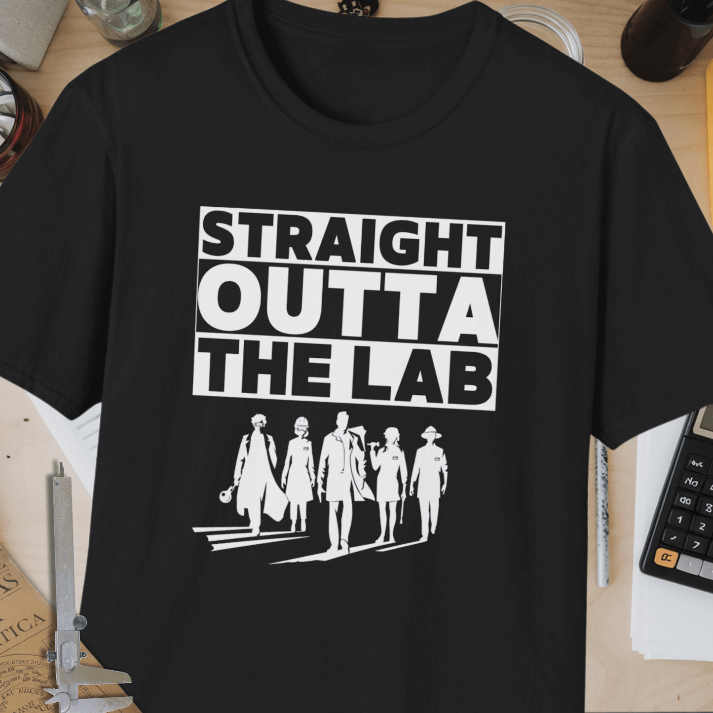 Straight Outta The Lab Unisex Softstyle T-Shirt