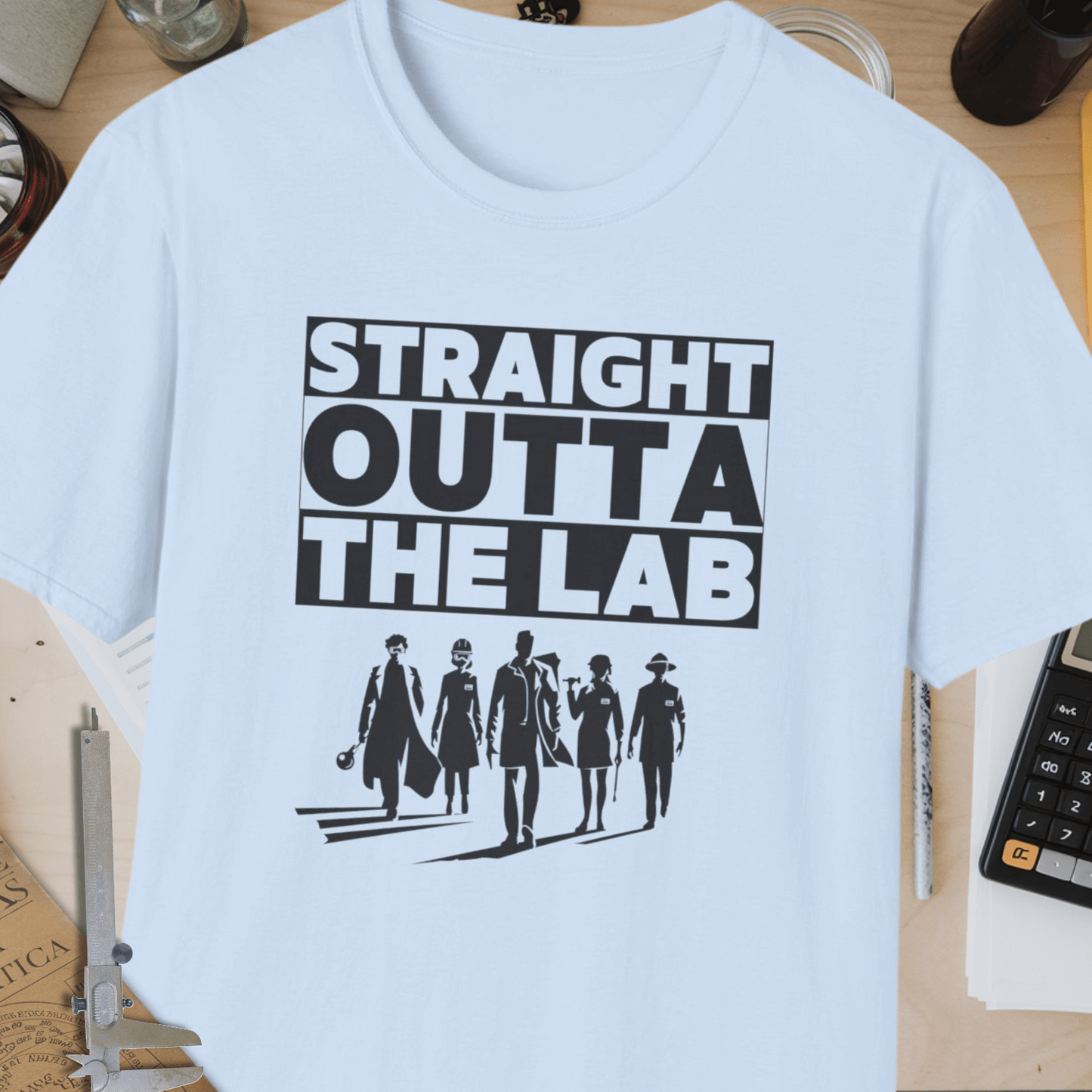 Straight Outta The Lab Unisex Softstyle T-Shirt
