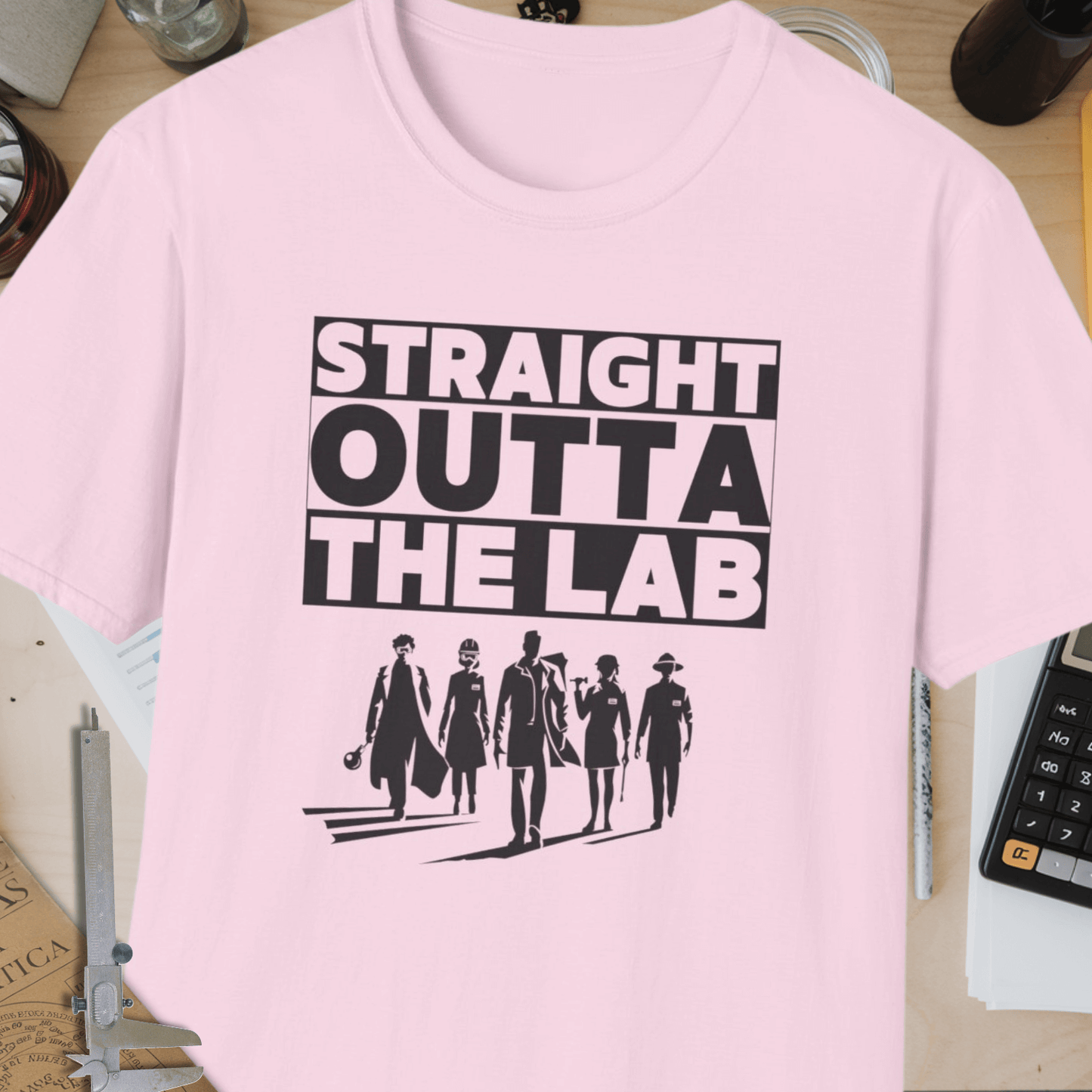 Straight Outta The Lab Unisex Softstyle T-Shirt