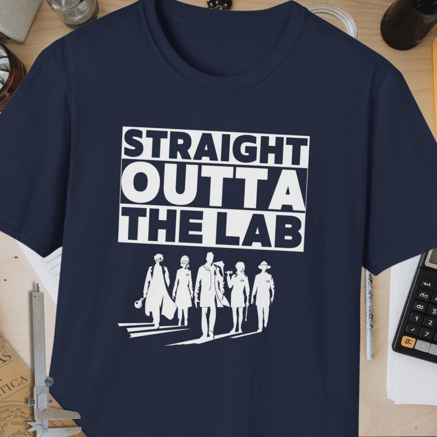 Straight Outta The Lab Unisex Softstyle T-Shirt