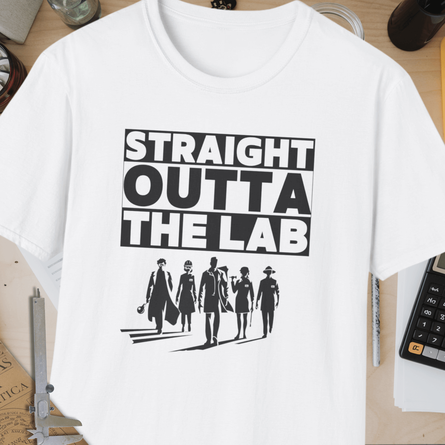 Straight Outta The Lab Unisex Softstyle T-Shirt