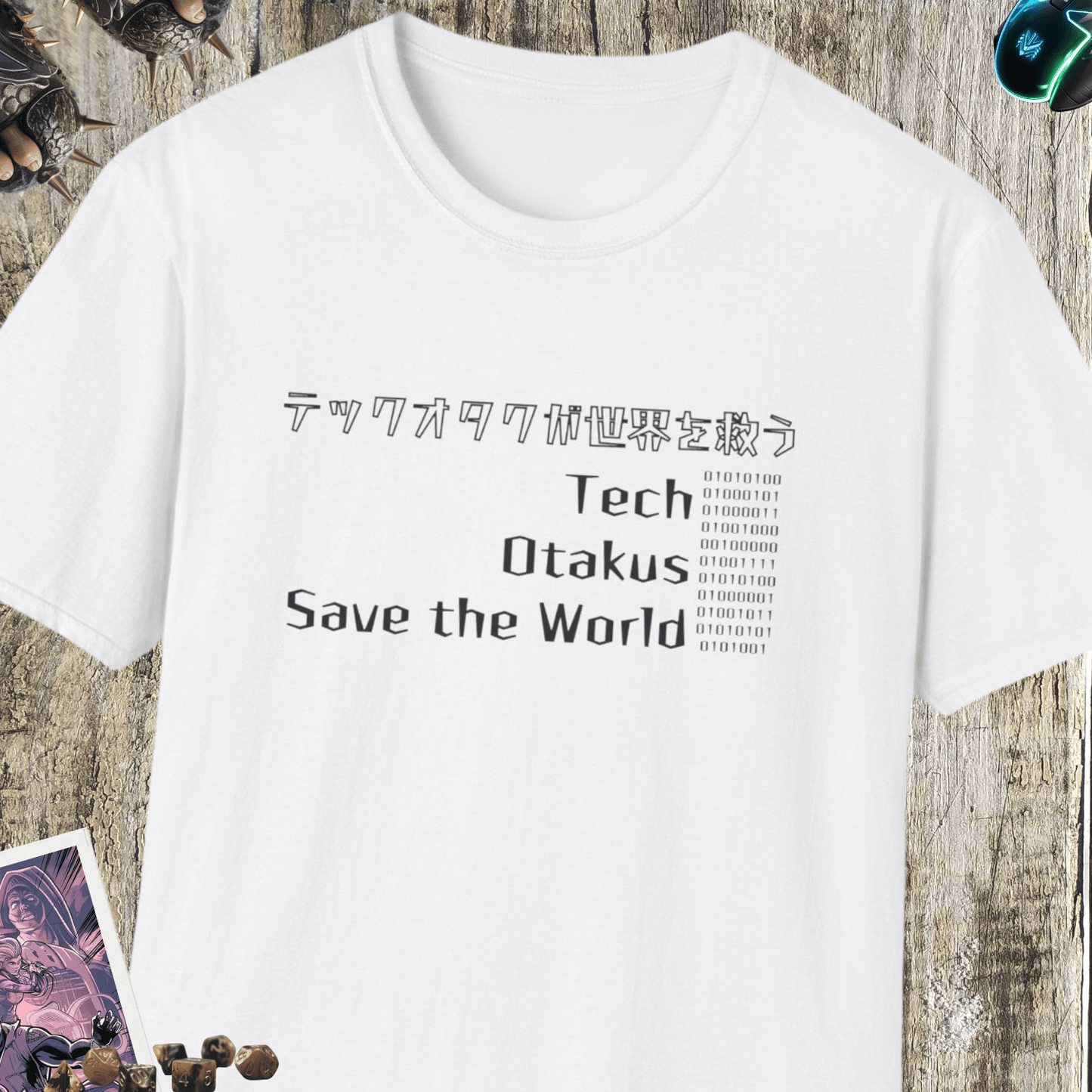 Tech Otakus Unisex Softstyle T-Shirt