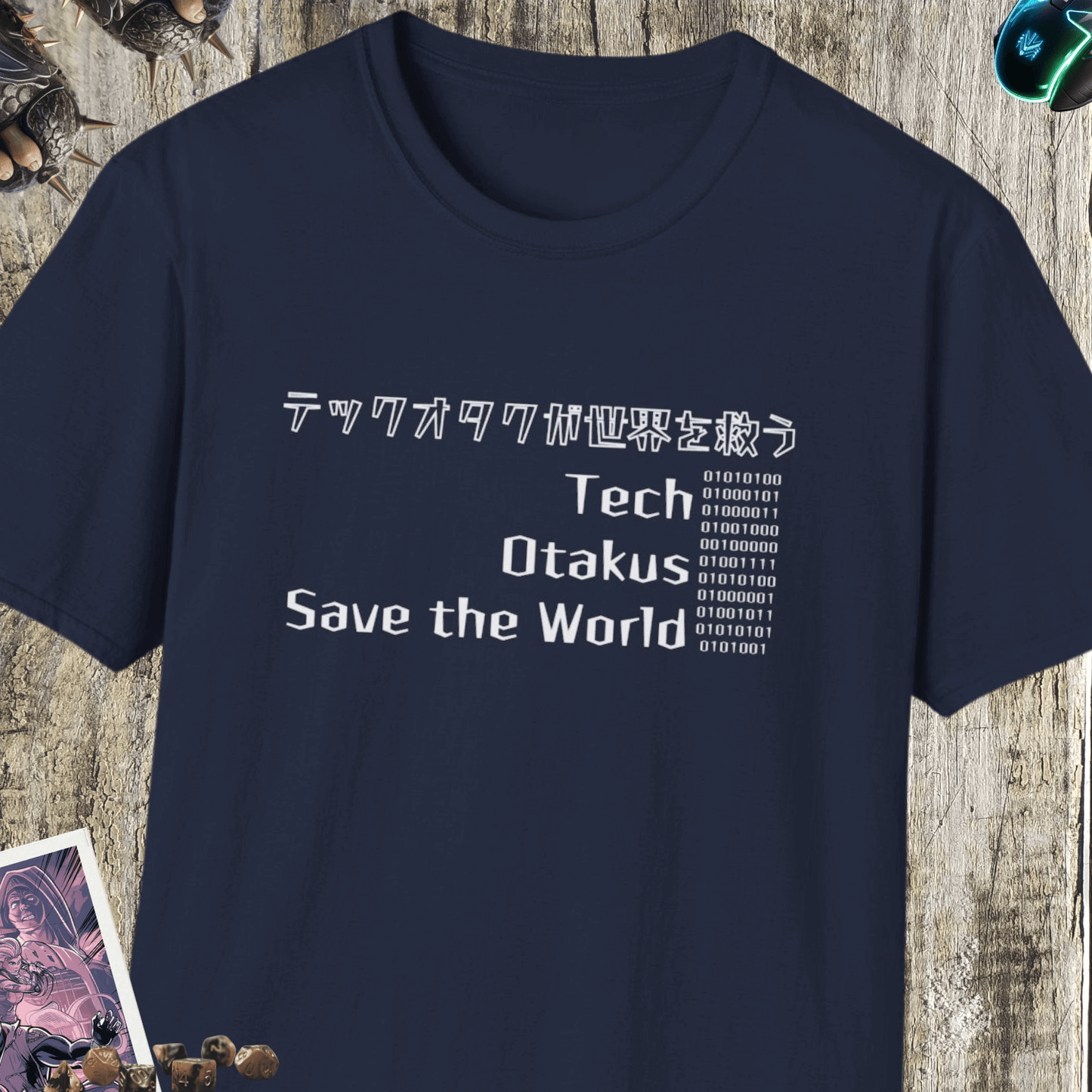 Tech Otakus Unisex Softstyle T-Shirt