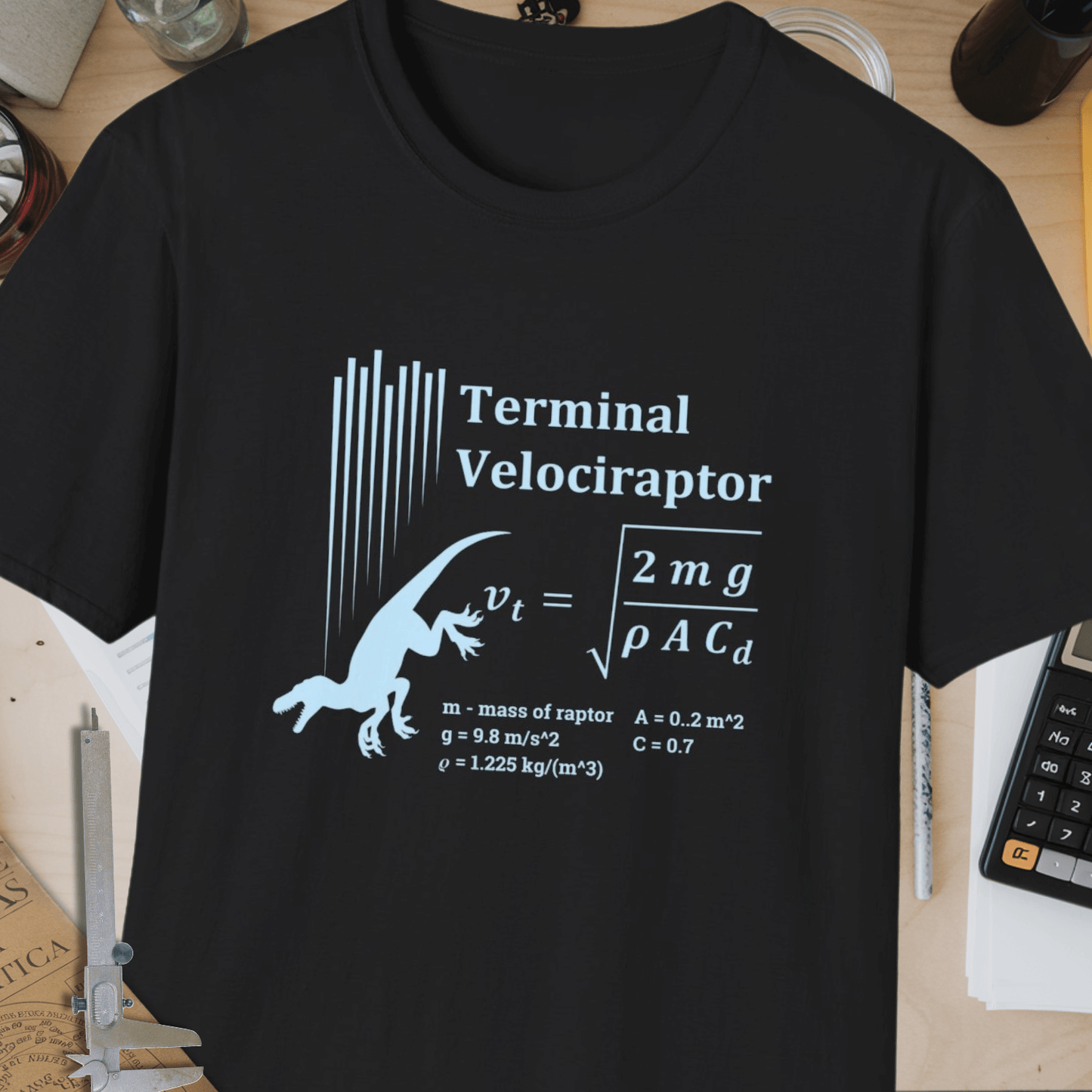 Terminal Velociraptor Unisex Softstyle T-Shirt