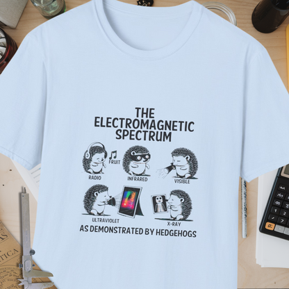 The Electromagnetic Spectrum Unisex Softstyle T-Shirt