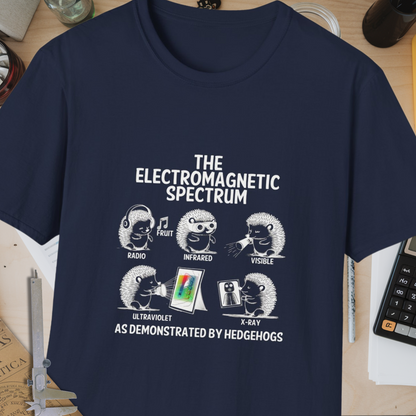 The Electromagnetic Spectrum Unisex Softstyle T-Shirt