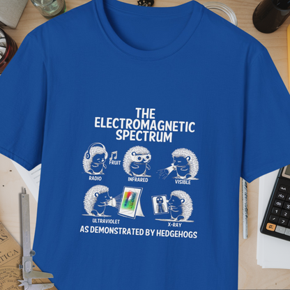 The Electromagnetic Spectrum Unisex Softstyle T-Shirt
