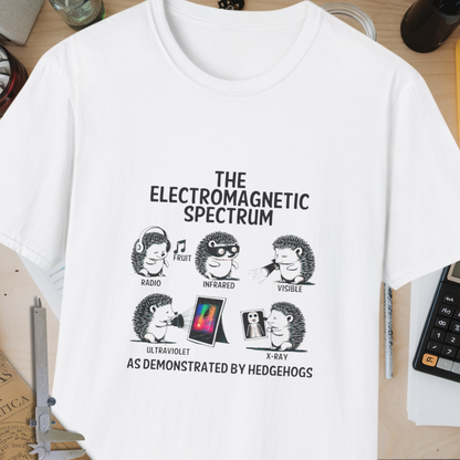 The Electromagnetic Spectrum Unisex Softstyle T-Shirt