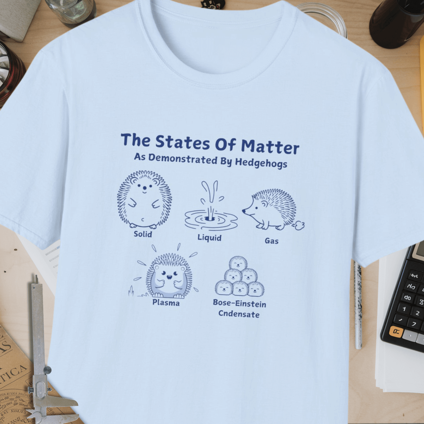 The States Of Matter Unisex Softstyle T-Shirt